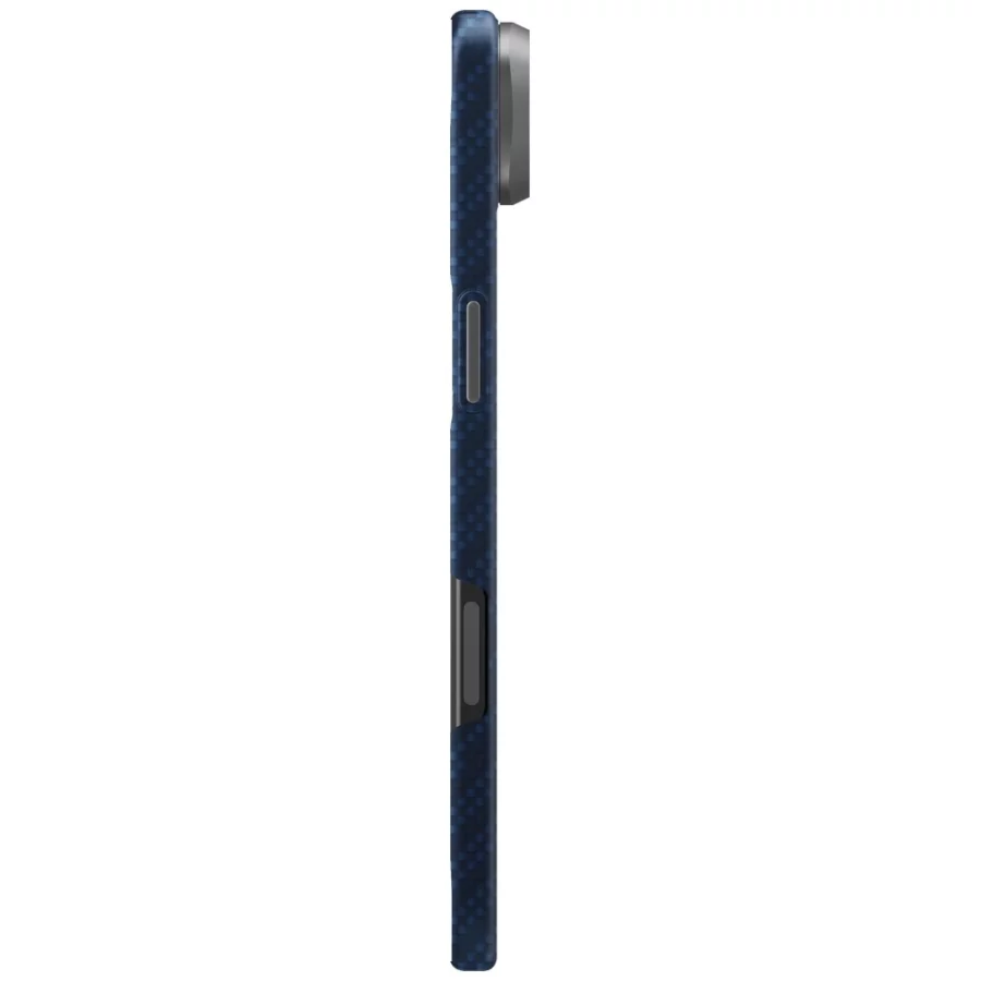 Etui UNIQ Keva EDGE Magclick Charging na iPhone Air - niebieskie