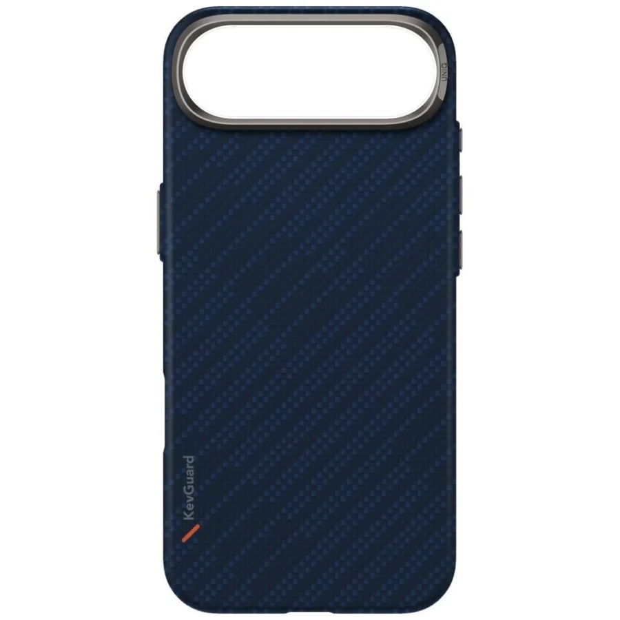 Etui UNIQ Keva EDGE Magclick Charging na iPhone Air - niebieskie