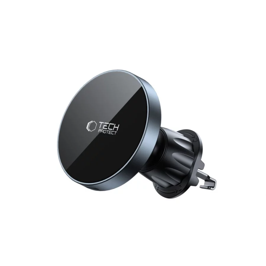 Uchwyt Samochodowy Tech-Protect mm15W-V5 Magnetic MagSafe na kratkę nawiewu / slot CD - czarny