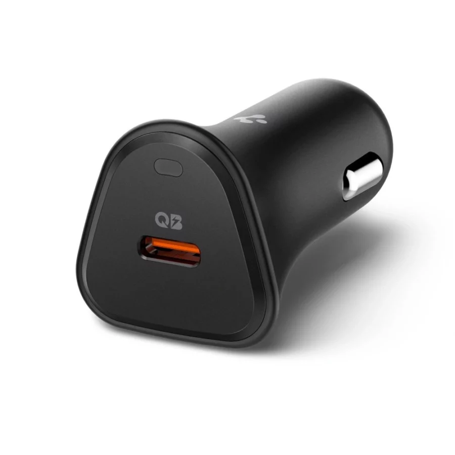 Ładowarka samochodowa Spigen Essential EV301 30 W - czarna