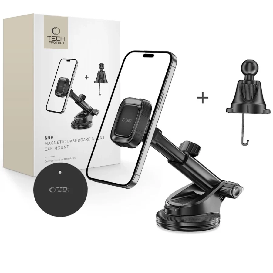 Uchwyt magnetyczny Tech-Protect N59 - czarny