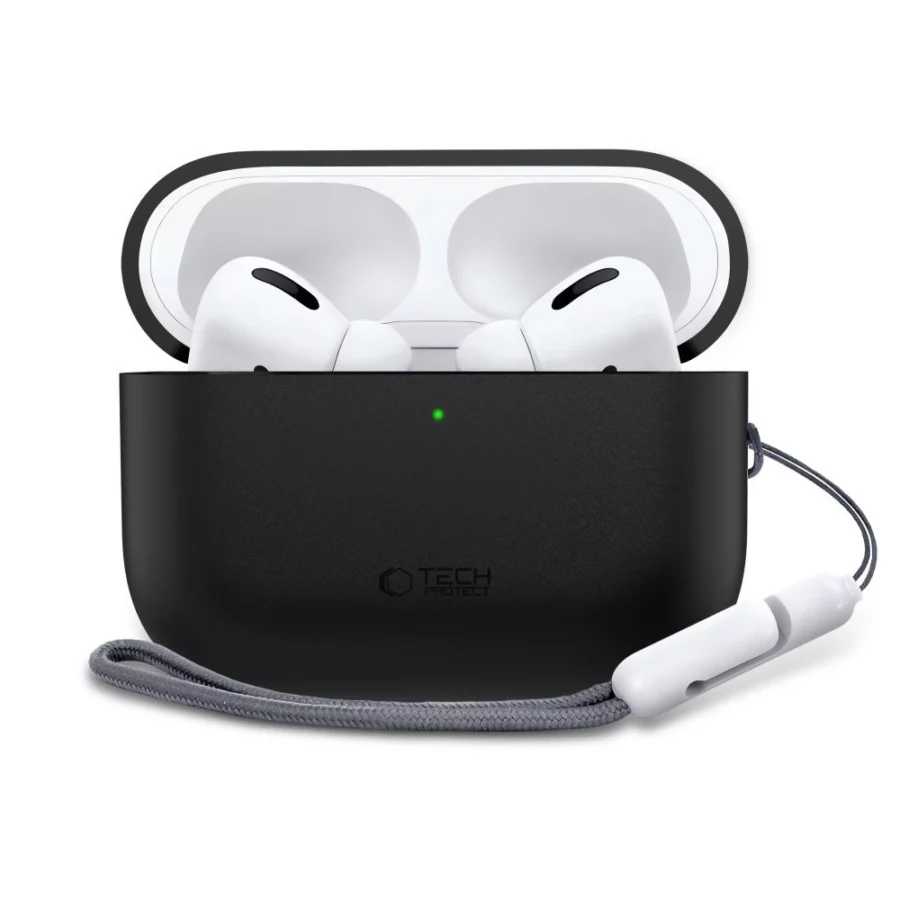 Etui Tech-Protect Silicone na AirPods Pro 3 - czarne