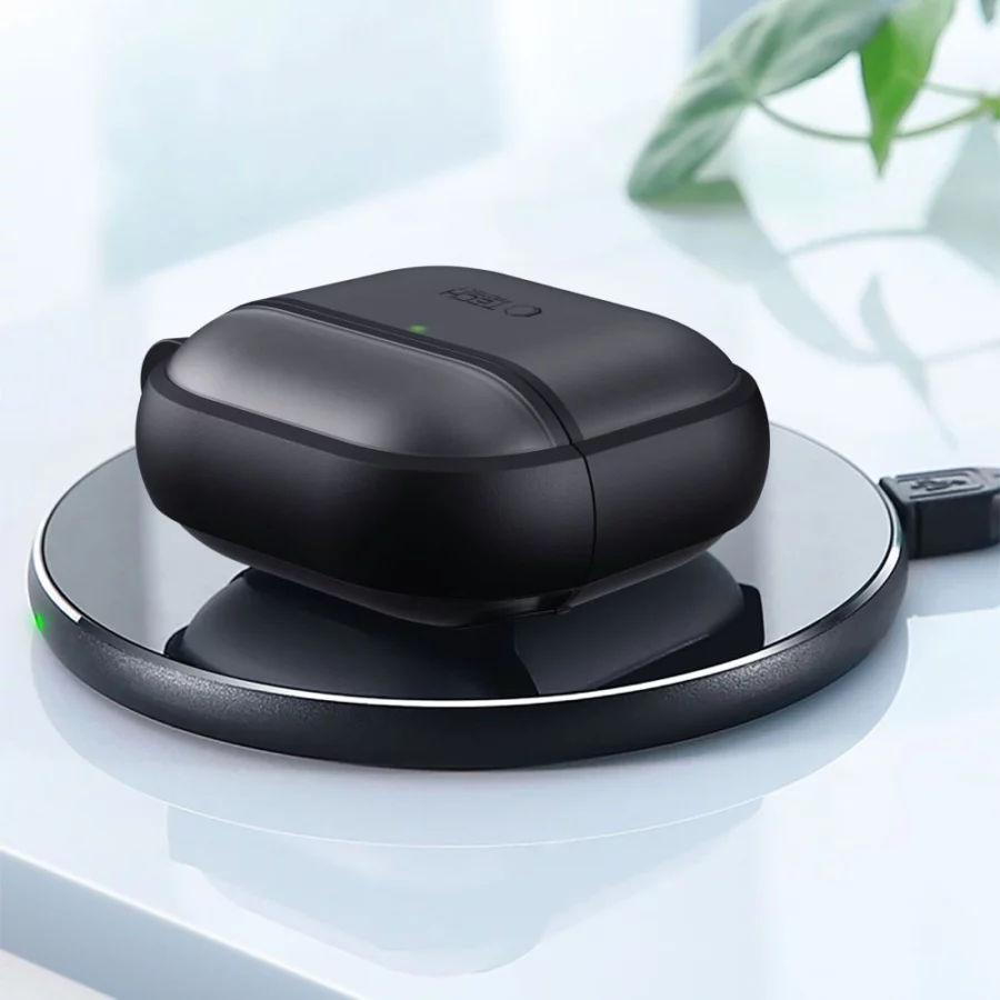 Etui Tech-Protect Silicone na AirPods Pro 3 - czarne matowe