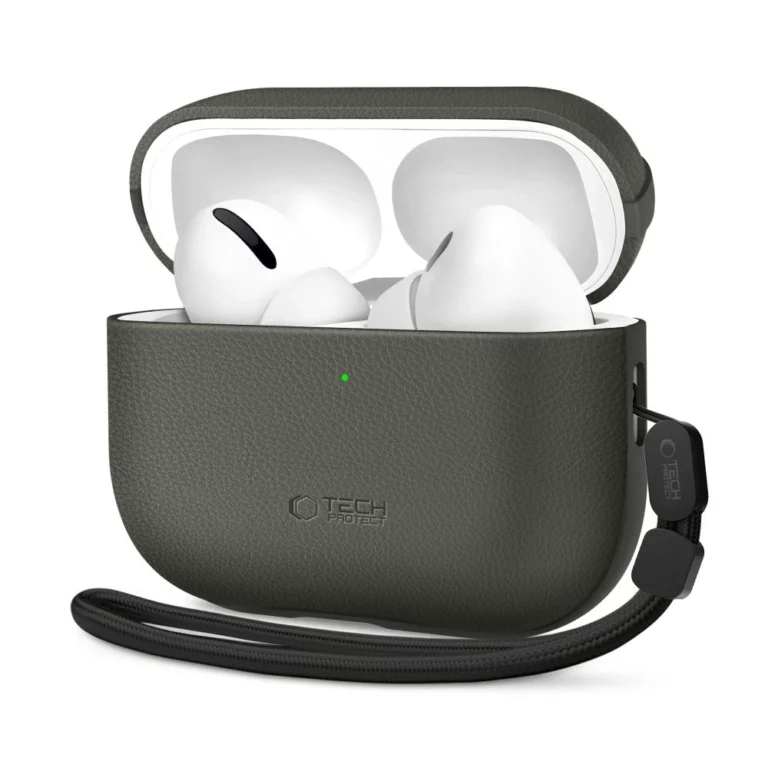 Etui Tech-Protect NaturalFit na AirPods Pro 3 - zielone