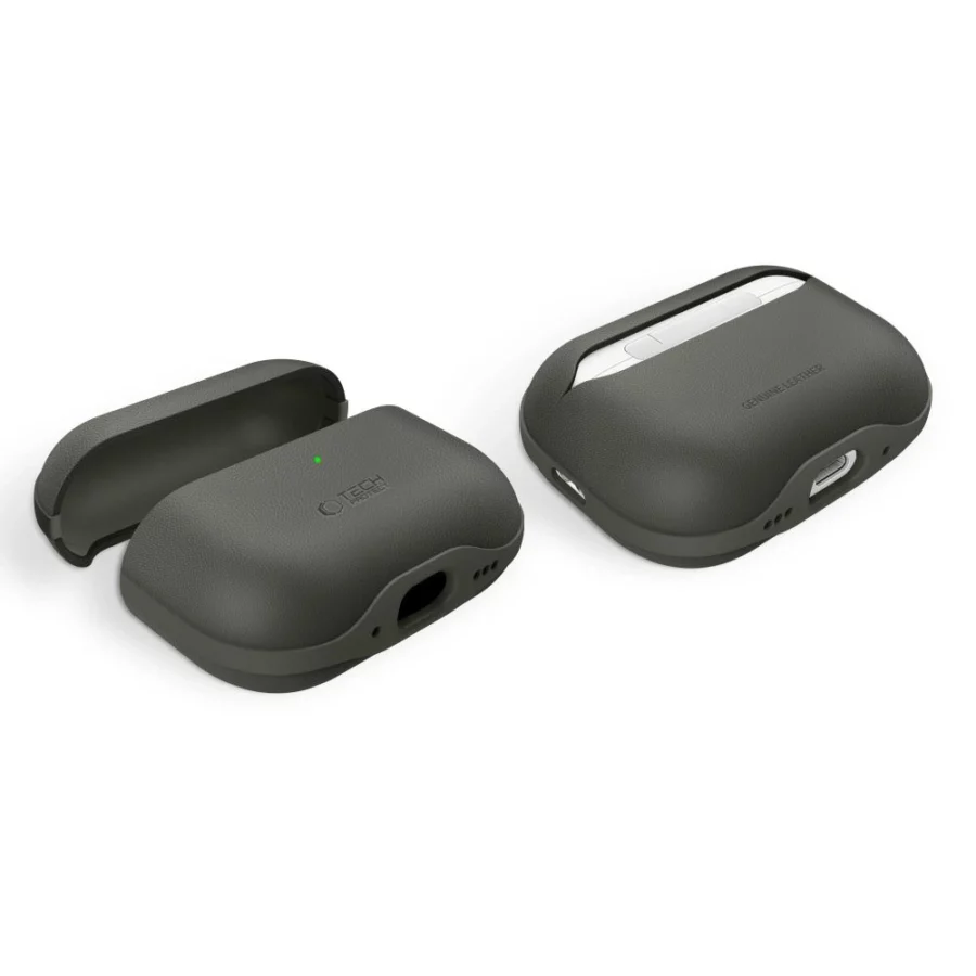 Etui Tech-Protect NaturalFit na AirPods Pro 3 - zielone