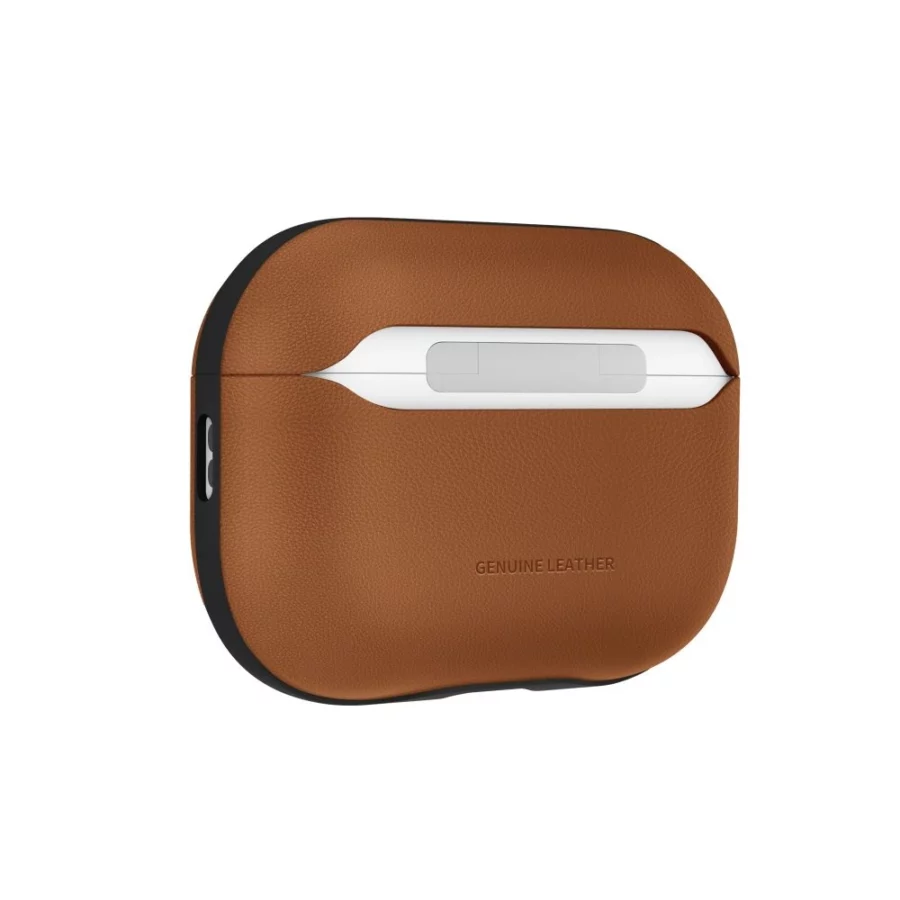 Etui Tech-Protect NaturalFit na AirPods Pro 3 - brązowe