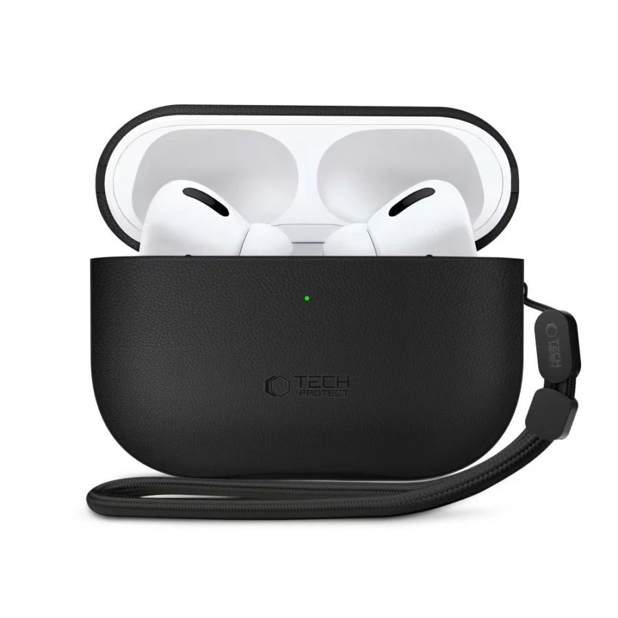 Etui Tech-Protect NaturalFit na AirPods Pro 3 - czarne