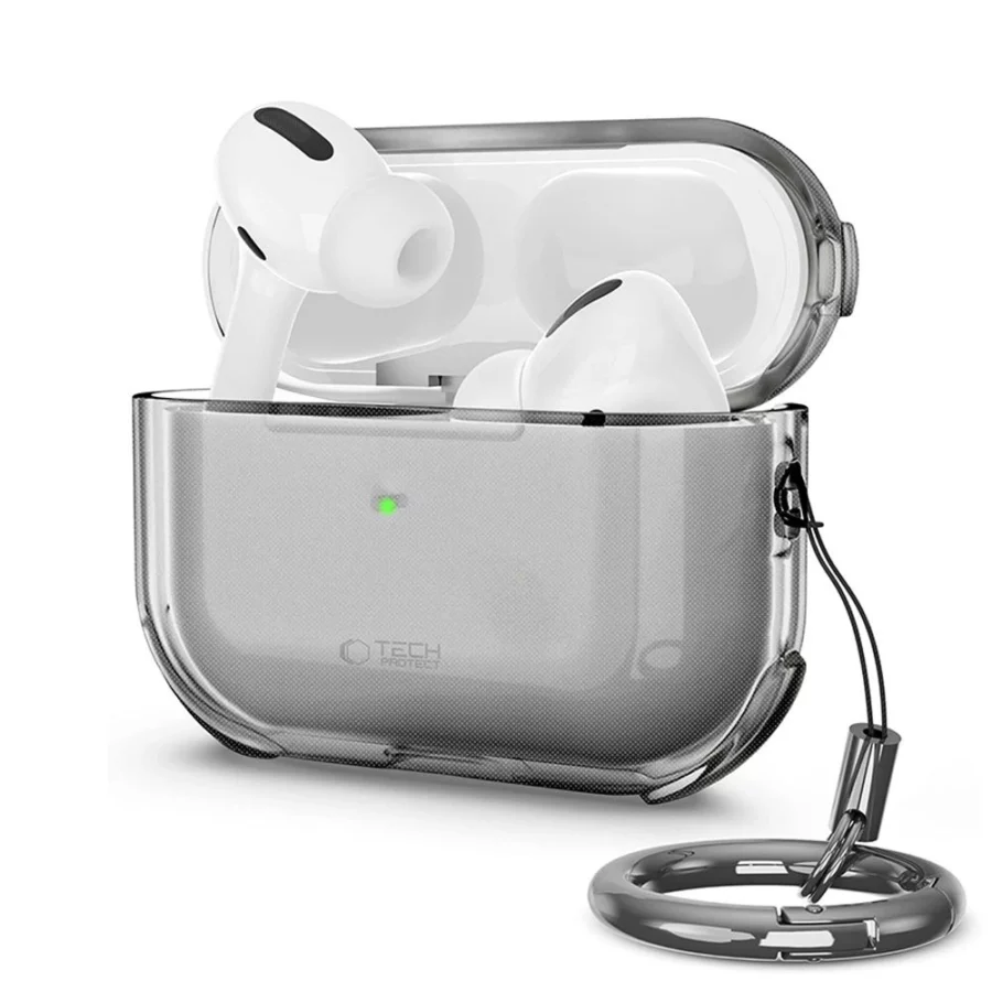 Etui Tech-Protect Bounce na AirPods Pro 3 - półprzezroczyste