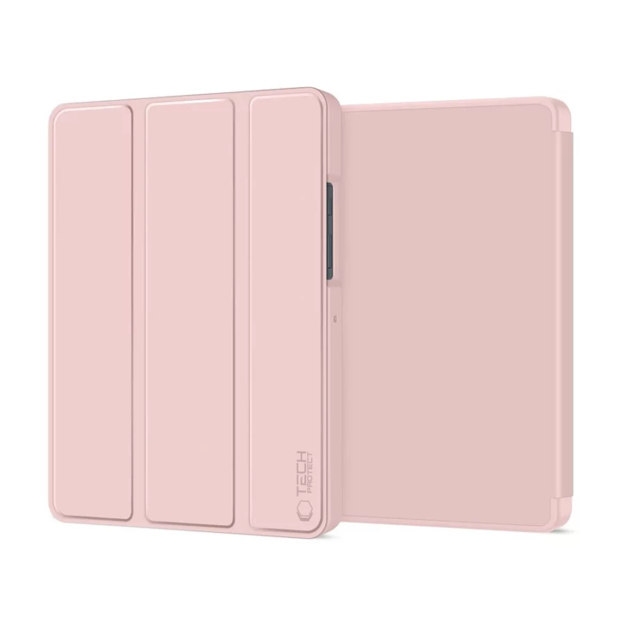 Etui TechProtect SmartCase Pen na Samsung Galaxy Tab A9+ / A11+ Plus 11.0 X210 / X215 / X216 / X230 / X235 / X236 - różowe