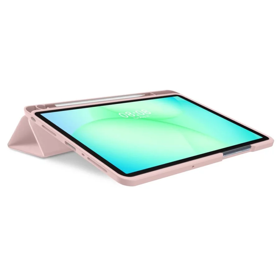 Etui TechProtect SmartCase Pen na Samsung Galaxy Tab A9+ / A11+ Plus 11.0 X210 / X215 / X216 / X230 / X235 / X236 - różowe