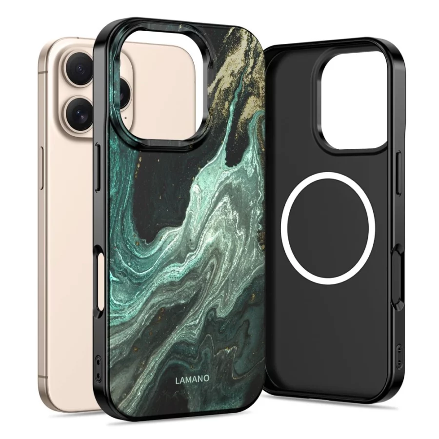Etui Tech-Protect Lamano MagSafe na iPhone 16 Pro - wielokolorowe