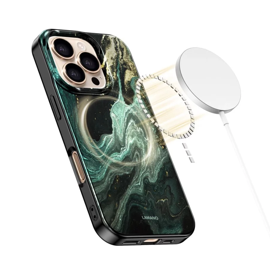 Etui Tech-Protect Lamano MagSafe na iPhone 16 Pro - wielokolorowe