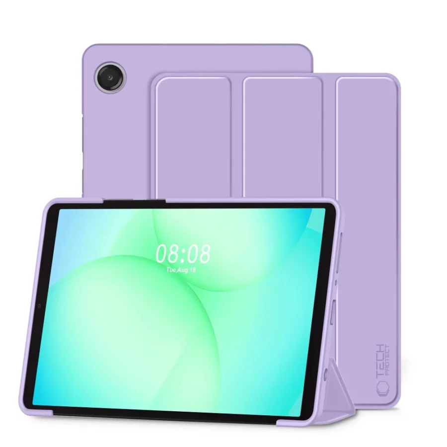Etui TechProtect SmartCase na Samsung Galaxy Tab A9 / A11 8.7 X110 / X115 / X133 / X135 - fioletowe