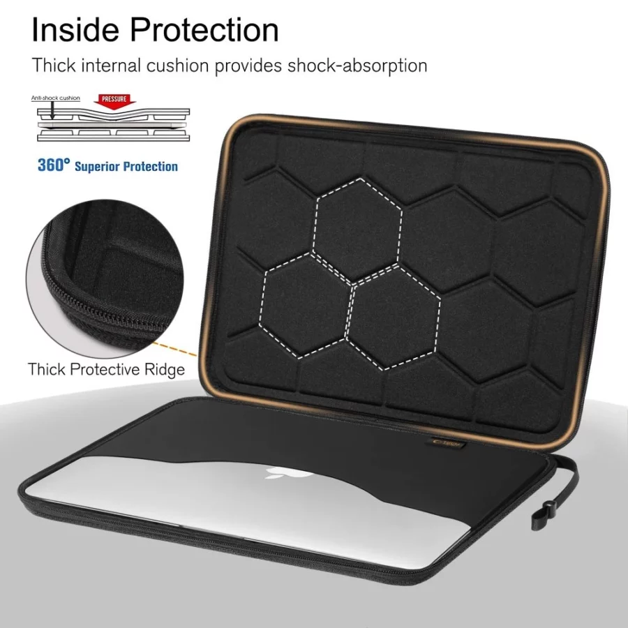 Etui Tech-Protect Hardpouch na laptopa 15-16 - czarne