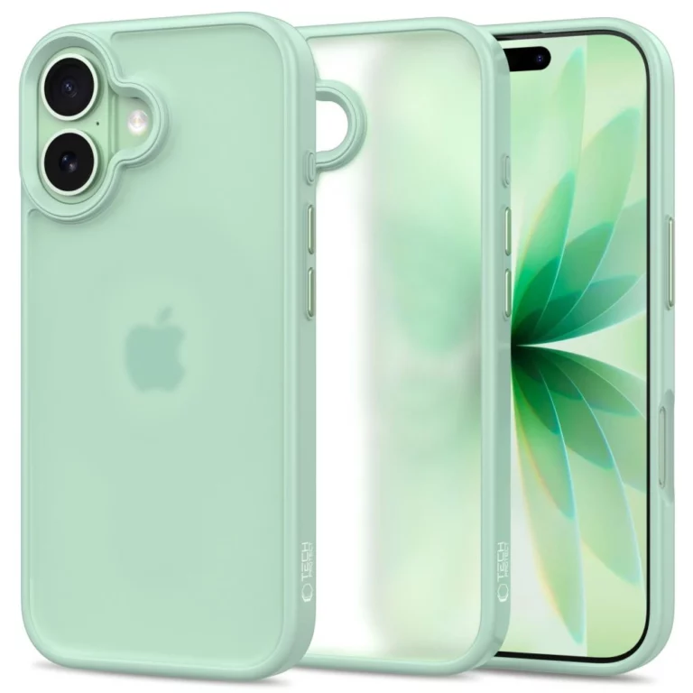 Etui Tech-Protect MagMat na iPhone 17 - zielone