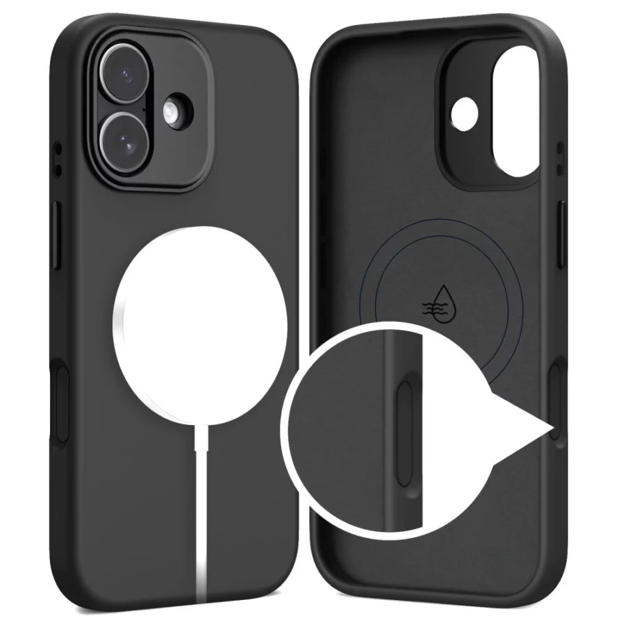 Etui Tech-Protect Uniq MagSafe na iPhone 17 - czarne