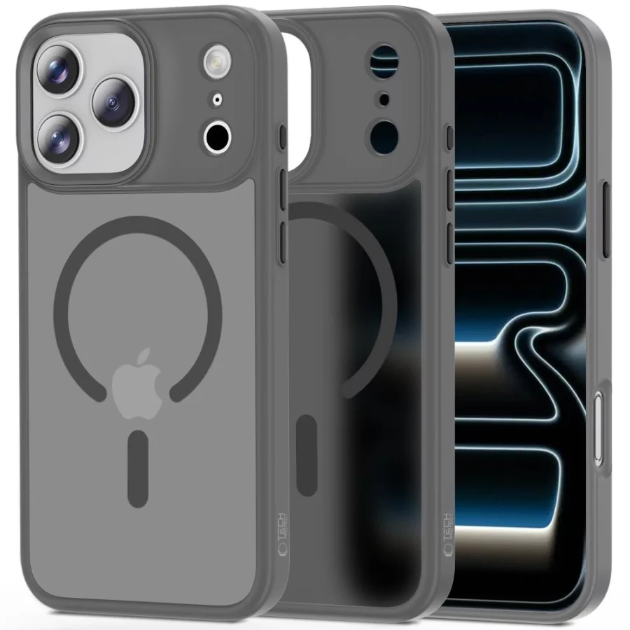 Etui Tech-Protect MagMat MagSafe na iPhone 17 Pro - szare