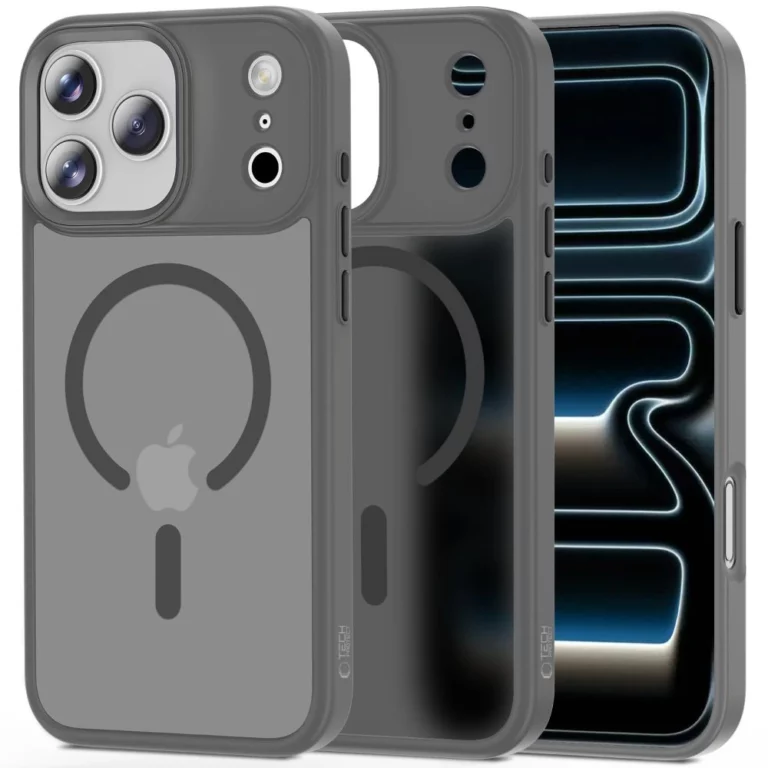 Etui Tech-Protect MagMat MagSafe na iPhone 17 Pro Max - szare