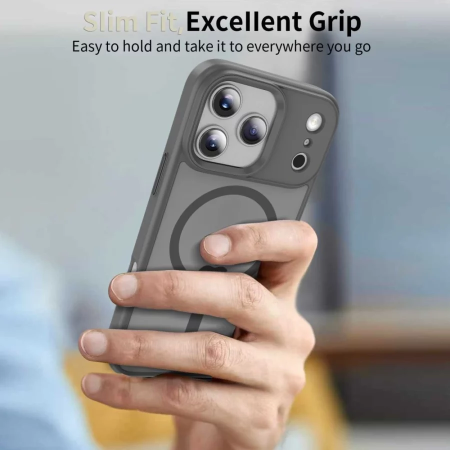 Etui Tech-Protect MagMat MagSafe na iPhone 17 Pro Max - szare