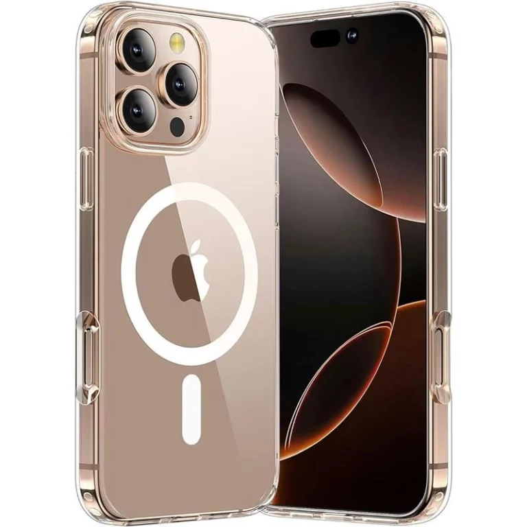 Etui TP Flex MagSafe na iPhone 16 Pro Max - przezroczyste