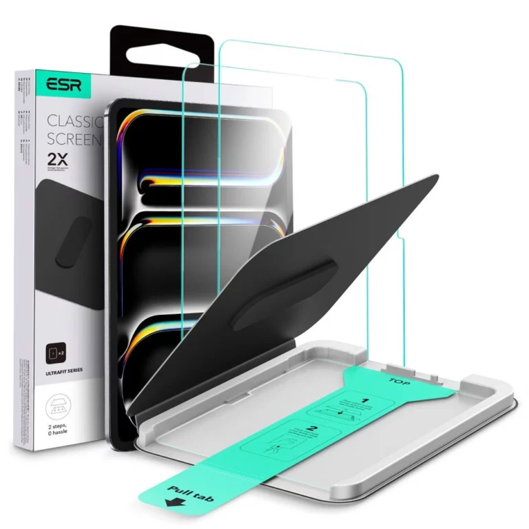 Szkło ESR UltraFit Tempered Glass 2-pack na iPad Pro 11” 5 / 6 / 2024-2025