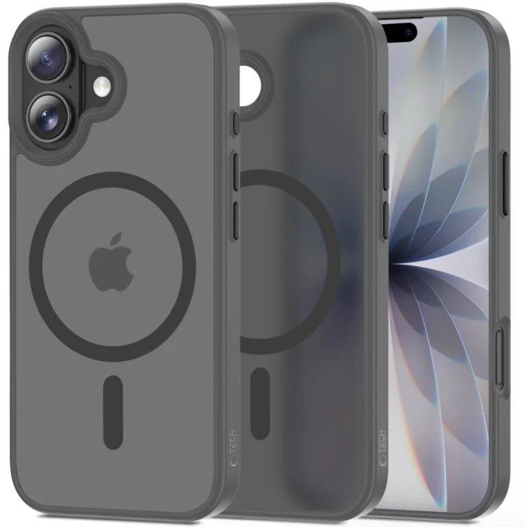 Etui Tech-Protect MagMat MagSafe na iPhone 17 - szare