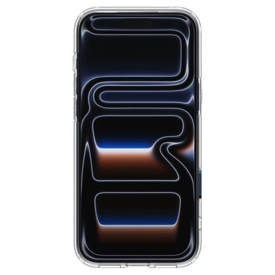 Etui Spigen Thin Fit MagSafe na iPhone 17 Pro Max - przezroczysto-granatowe