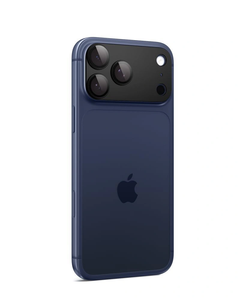 Szkło na obiektyw Spigen Optik Pro XL na iPhone 17 Pro Max - czarne