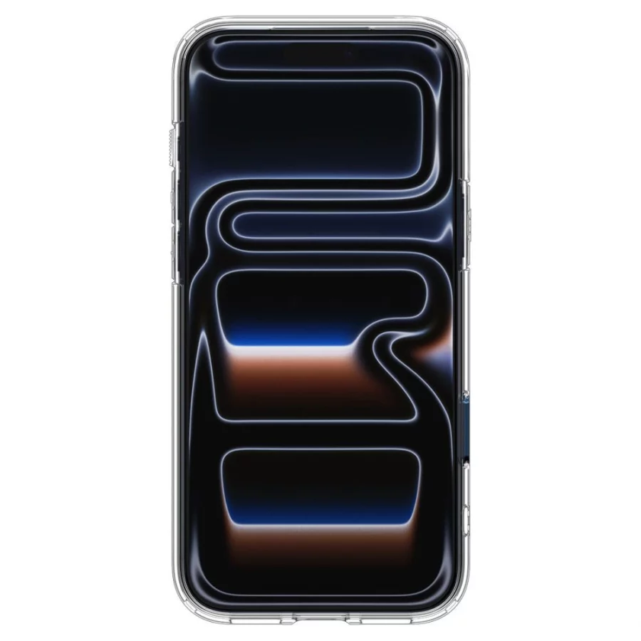 Etui Spigen Thin Fit MagSafe na iPhone 17 Pro - przezroczysto-granatowe