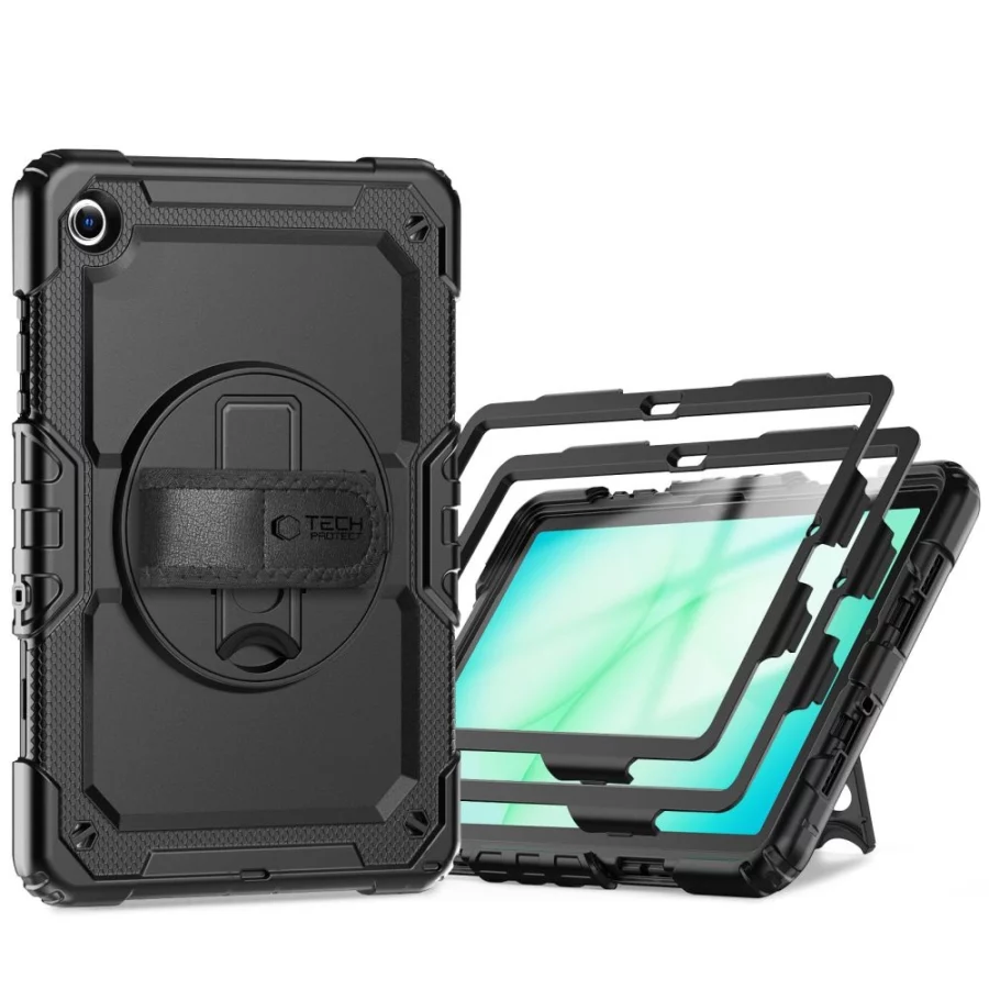 Etui Tech-Protect Solid na Samsung Galaxy Tab A9+ / A11+ Plus 11.0 X210 / X215 / X216 / X230 / X235 / X236 - czarne