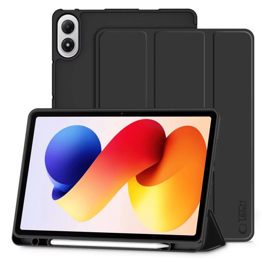 Etui TechProtect SmartCase Pen na Xiaomi Poco Pad M1 / Redmi Pad 2 Pro 12.1 - czarne