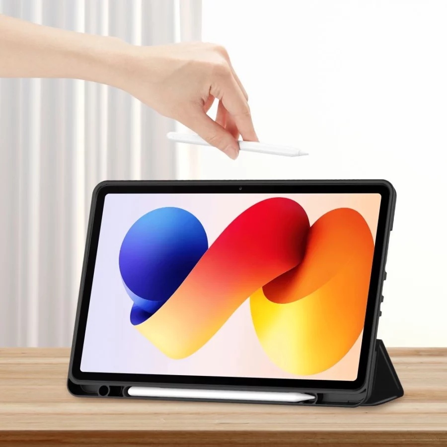 Etui TechProtect SmartCase Pen na Xiaomi Poco Pad M1 / Redmi Pad 2 Pro 12.1 - czarne