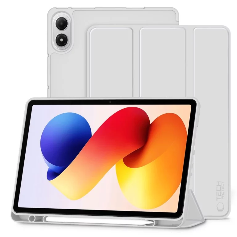 Etui TechProtect SmartCase Pen na Xiaomi Poco Pad M1 / Redmi Pad 2 Pro 12.1 - szare