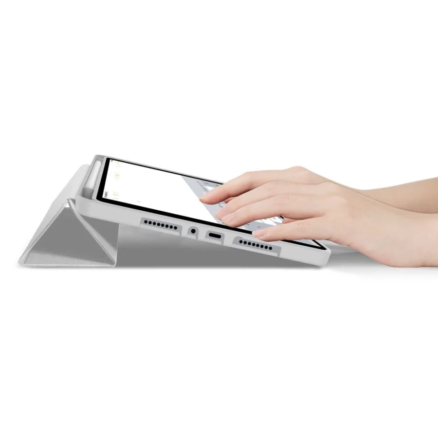 Etui TechProtect SmartCase Pen na Xiaomi Poco Pad M1 / Redmi Pad 2 Pro 12.1 - szare