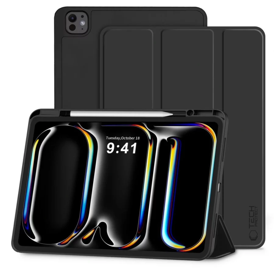 Etui Tech-Protect SC Pen na iPad Pro 13” 7 / 8 / 2024-2025 - czarne
