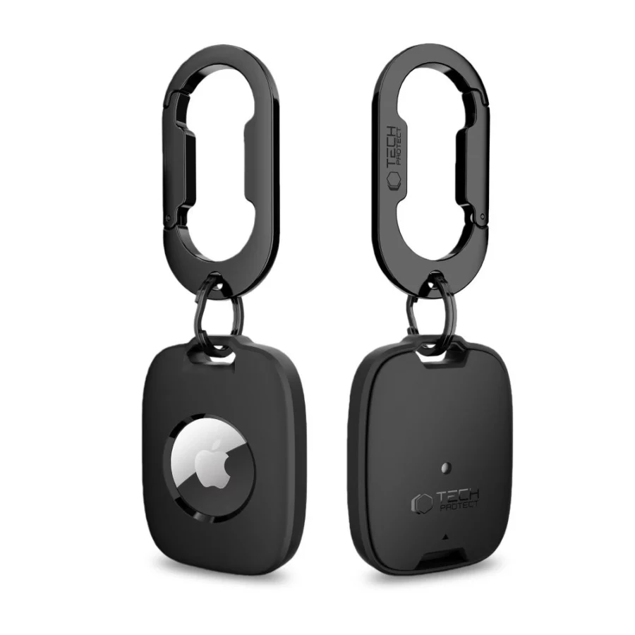 Etui Tech-Protect Velar na Apple AirTag 1 / 2 - czarne