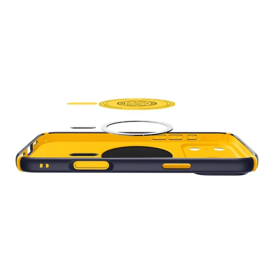 Etui Spigen Nano Pop Hybrid MagSafe na iPhone 17 Pro Max - granatowe