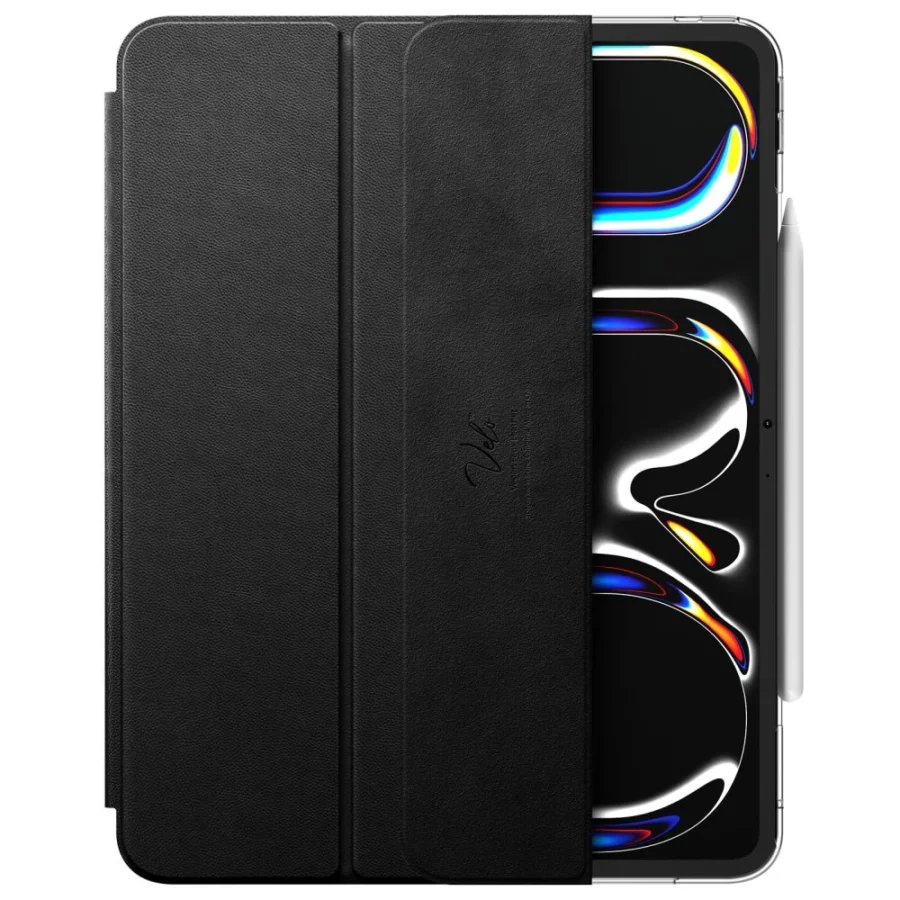Etui Spigen Liquid Air Folio na iPad Pro 13" 7 / 8 / 2024-2025 - czarne