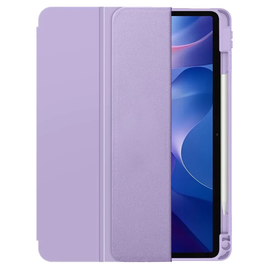 Etui Tech-Protect SmartCase Pen na Xiaomi Redmi Pad 2 11.0 - fioletowe