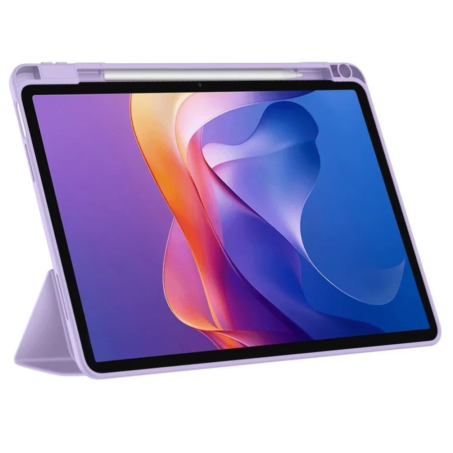 Etui Tech-Protect SmartCase Pen na Xiaomi Redmi Pad 2 11.0 - fioletowe