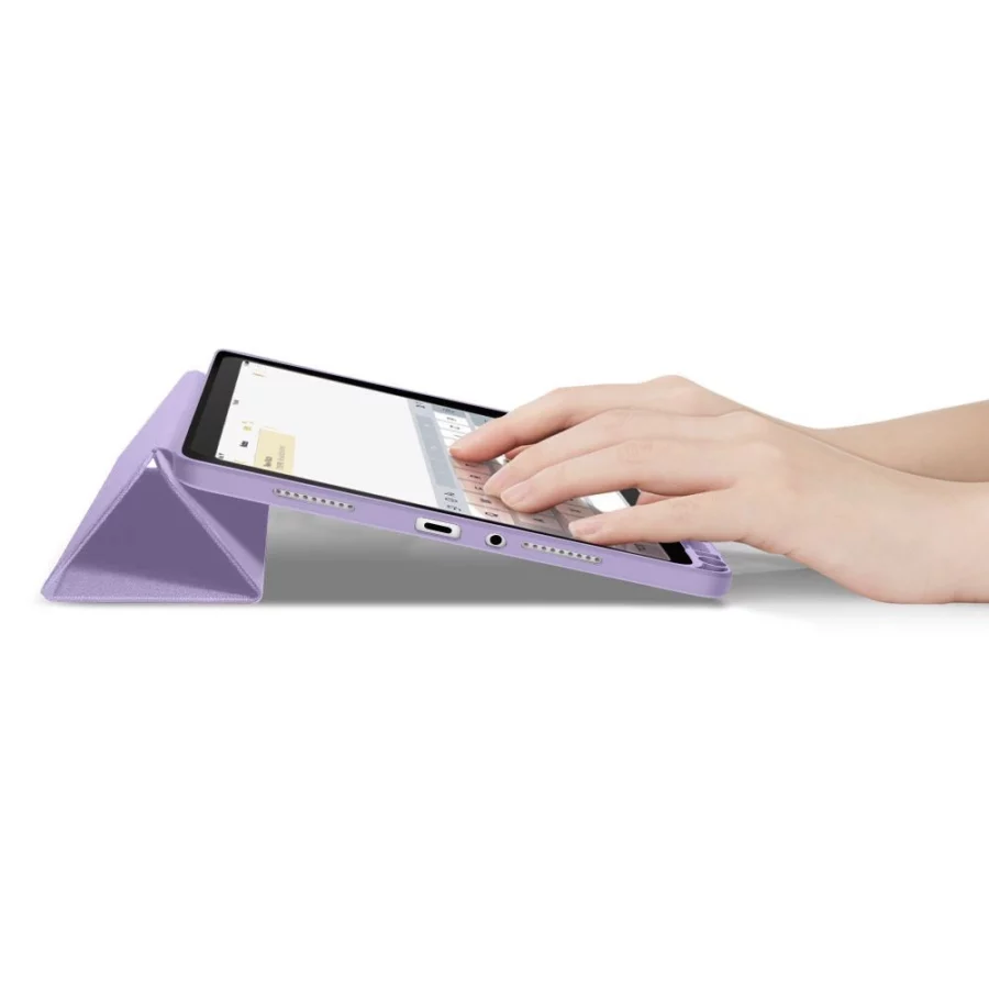 Etui Tech-Protect SmartCase Pen na Xiaomi Redmi Pad 2 11.0 - fioletowe