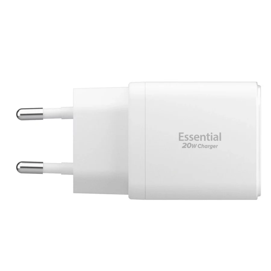 Ładowarka sieciowa Spigen Essential EE202EU 20W - biała