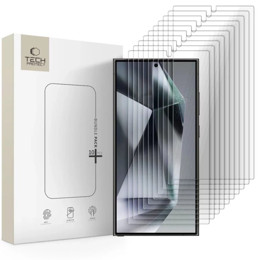 Szkło Hartowane Tech-Protect Bundle 10-pack na Samsung Galaxy S24