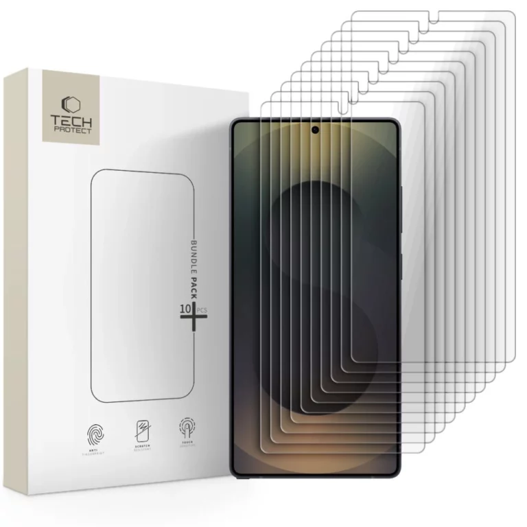 Szkło Hartowane Tech-Protect Bundle 10-pack na Samsung Galaxy S25