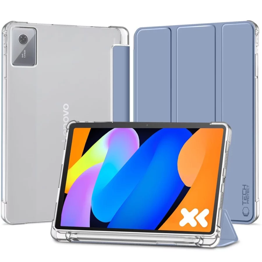 Etui Tech-Protect SC Pen Hybrid na Lenovo Idea Tab 11.0 TB-336 - niebieskie
