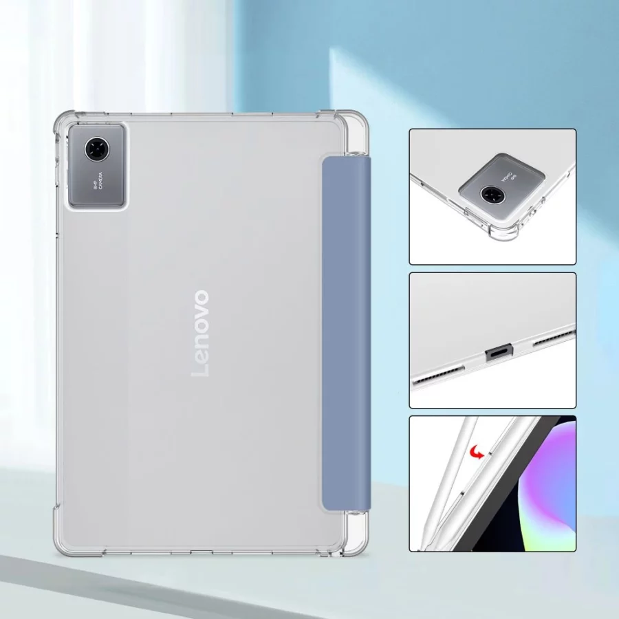 Etui Tech-Protect SC Pen Hybrid na Lenovo Idea Tab 11.0 TB-336 - niebieskie