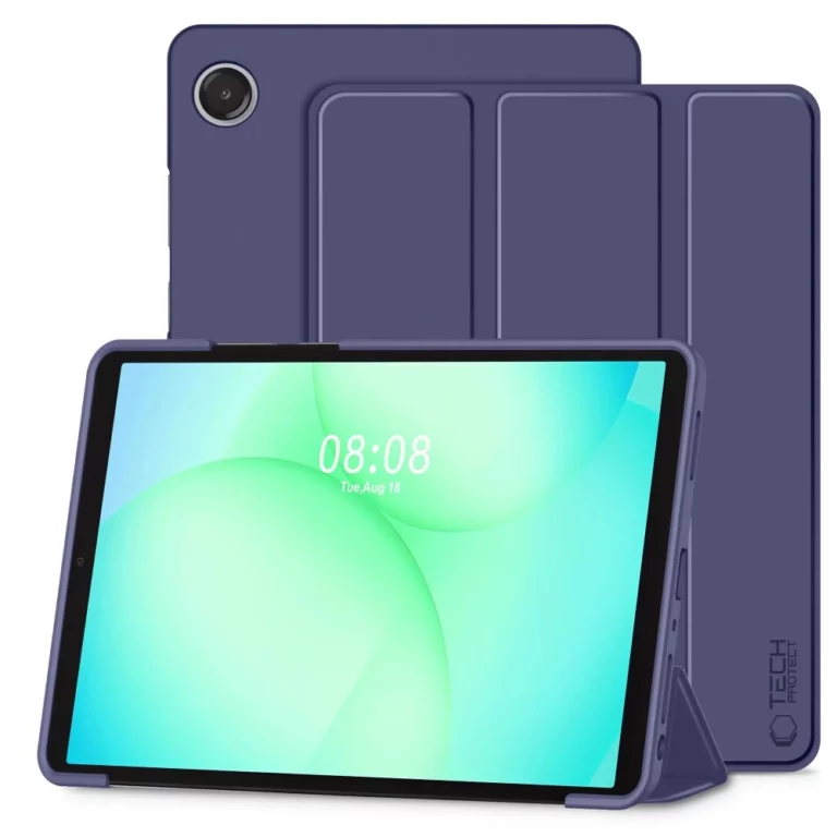 Etui TechProtect SmartCase na Samsung Galaxy Tab A9+ / A11+ Plus 11.0 X210 / X215 / X216 / X230 / X235 / X236 - granatowe