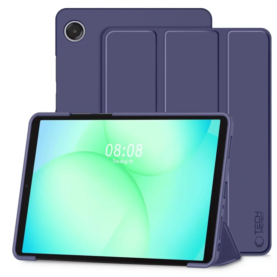 Etui TechProtect SmartCase na Samsung Galaxy Tab A9+ / A11+ Plus 11.0 X210 / X215 / X216 / X230 / X235 / X236 - granatowe