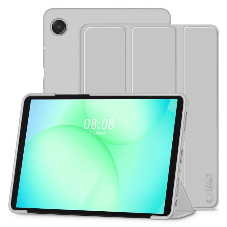 Etui TechProtect SmartCase na Samsung Galaxy Tab A9+ / A11+ Plus 11.0 X210 / X215 / X216 / X230 / X235 / X236 - szare