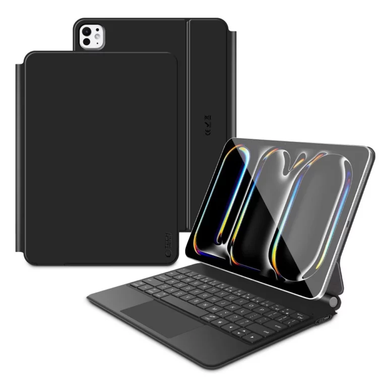 Etui Tech-Protect SmartCase Magnetic na iPad Pro 11” 5 / 6 2024-2025 - czarne